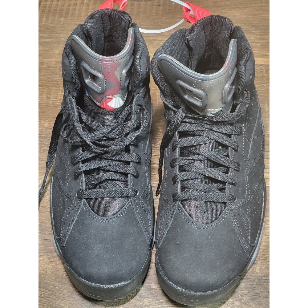 Jordan MVP Black University Red Mens Size 10 Basketball Shoes DZ4475-061 Mid Top